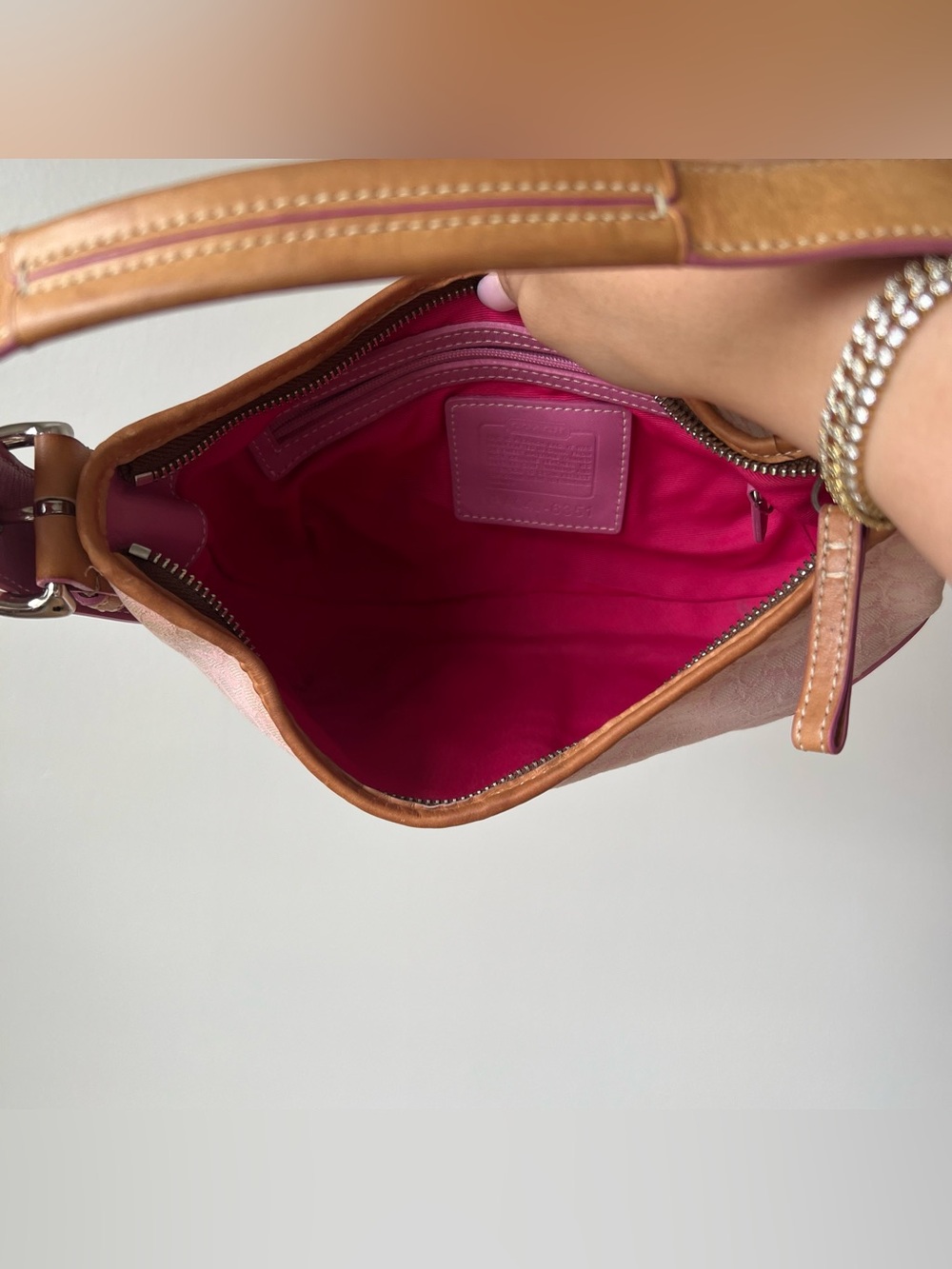 Vintage Coach Signature Soho Small Hobo Bag - Picture 6 of 7